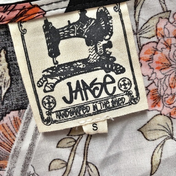 JAASE Wide Leg Floral Jumpsuit with Tassel Tie Waist - Picture 9 of 16